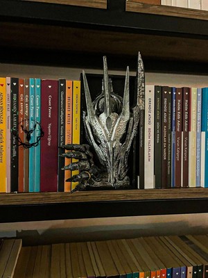 Braventa Collection Dekoratif Kitaplık Rafı Eklentisi, 20 cm Yüksekliğinde, Kitap Severler ve Ev Kütüphanesi Için Sahne