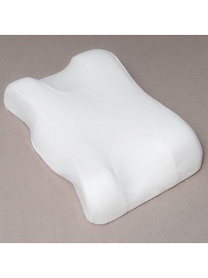 Zeelux Güzellik Yastığı, 2'si 1 Arada Yaşlanma Karşıtı ve Kırışıklık Karşıtı, Ortopedik ve Ergonomik Hafızalı Köpük. Boyun ve Omuz Ağrısı Yastığı. Yan ve Sırt Üstü Yatış Yastığı (Pamuk, 1)