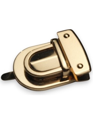 Prestij Boncuk Çanta Kilidi Gold Model 01 1.5 cm
