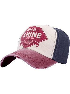 Braventa Collection Jewel Shine Beyzbol Erkek Şapka Eskitme Haki Yeşil