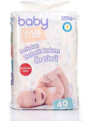 Braventa Collection Pofuduk Alt Değiştirme Örtüsü 60X60 cm 40 Adet