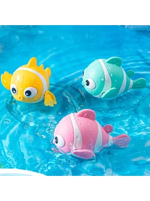 Ergün Collection Kurmalı Balık Bebek Banyo Oyuncağı