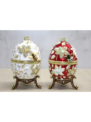 Ergün Collection Swarovski Taşlı Yumurta - Model 11