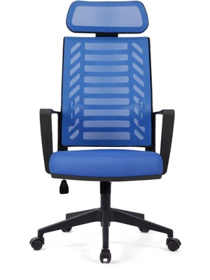 Braventa Collection Herkese Mobilya Mavi Pls Makam Koltuğu Ofis Koltuğu