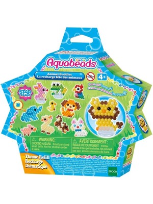 Ergün Collection 31915 Aquabeads Hayvan Dostlar Seti 600 Parça +4 Yaş