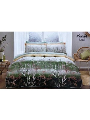 Braventa Collection Özdilek Uyku Seti Çift Kisilik Reeds Yeşil