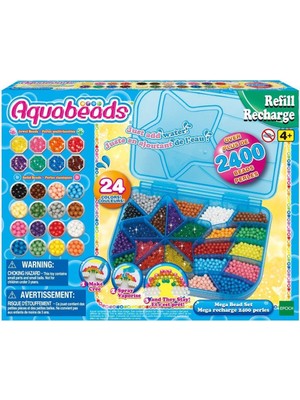 Ergün Collection 31502 Epoch Aquabeads Mega Boncuk Seti, 800 Parça +4 Yaş