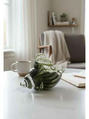 Deniz Kabuğu Kristal Cam Atlantis