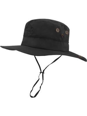 Braventa Collection Yılmazel Safari Şapka Geniş Kenarlı Balıkçı Şapkası Katlanabilir Boonie Erkekler ve Kadınlar Için Aç