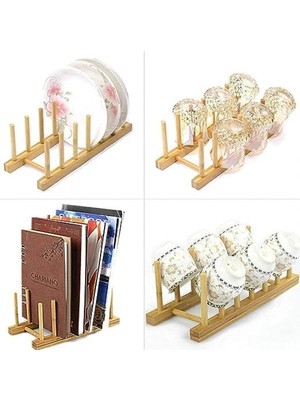 VeraGlobe Buğz Bambu Çok Amaçlı Düzenleyici Stand