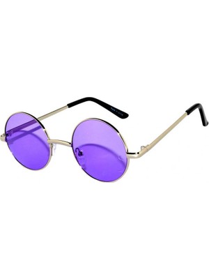 VeraGlobe Buğz Yuvarlak Cam Parti Gözlüğü