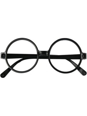 VeraGlobe Buğz Siyah Çerçeveli Harry Potter Gözlüğü