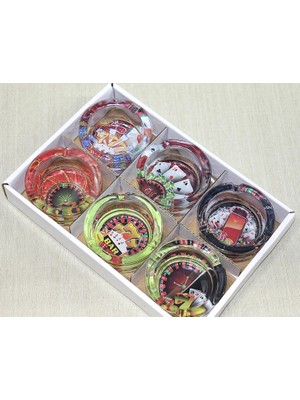 VeraGlobe Buğz Cam Küllük Model 39