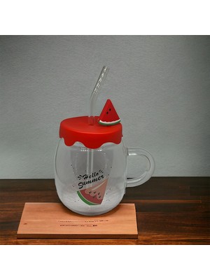 VeraGlobe Buğz Karpuz Tasarımlı Kupa Bardak