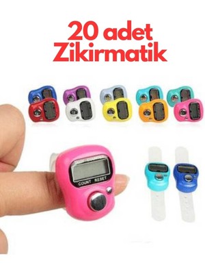 VeraGlobe Buğz Yüzük Zikir Matik ( 20 Adet ) ( Buğz )