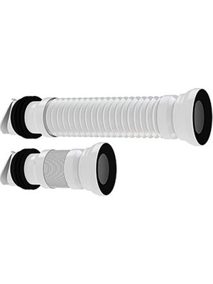 Meriva M48 Çekvalfli Körüklü Klozet Gider Borusu/haşere Koku Önleyici Körüklü Klozet Kadası