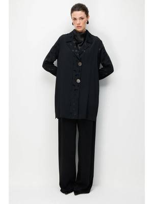 Esswaap Exclusive Ceket  Siyah