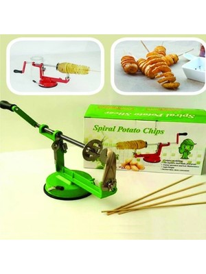VeraGlobe Buğz Spiral Patates Dilimleyici