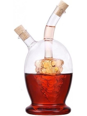 VeraGlobe Buğz Cam 2'si 1 Arada Yağdanlık ve Sirkelik