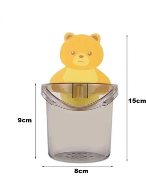 VeraGlobe Buğz Ayı Figürlü Plastik Organizer