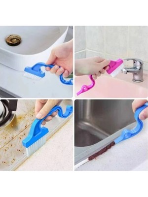 VeraGlobe Buğz Kenar Temizleme Fırçası ve Kazıyıcı