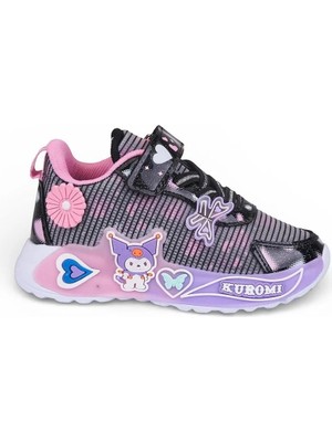 Kuromi 726 Kız Çocuk Işıklı Rahat Sneaker