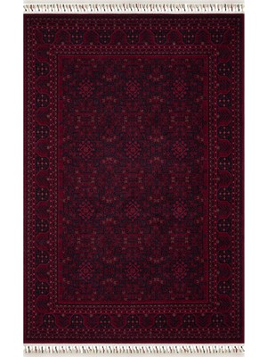 Pierre Cardin History HY10A Vintage Etnik Desenli Zelanda Yün Ile Dokunan Özel Tezgah Halı