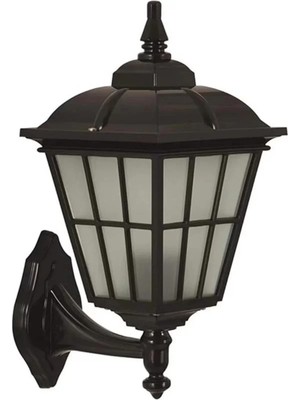 Nuvvo 68183 Bahçe Aplik, 60 W, Siyah