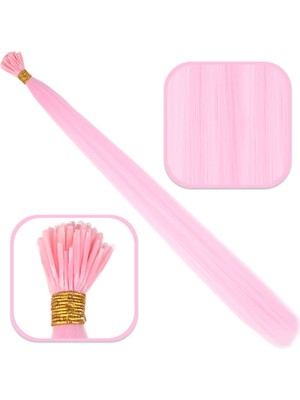 Ergün Collection Fiber Sen Boncuk Kaynaklık Renkli / Şeker Pembe / 100 Adet