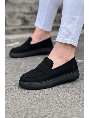 Ergün Collection Kömür Süet Erkek Casual Ayakkabı