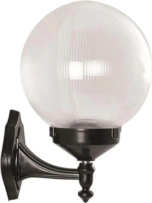 Nuvvo 68160 Bahçe Aplik, 60 W, Siyah