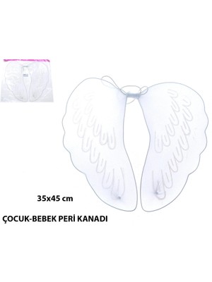 VeraGlobe Buğz Bebek &amp; Çocuk Boy Peri Kanadı