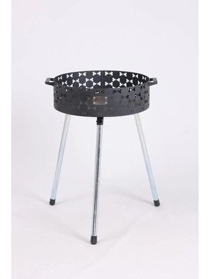 VeraGlobe Buğz Katlanabilir Lüks Mangal No 3 Büyük Boy