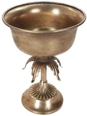 Porland Flory Altın Rengi Dekoratifkase 20X26CM