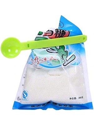 VeraGlobe Buğz Ölçme Kaşıklı Poşet Klipsi 3'lü Paket