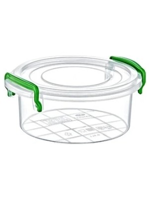 VeraGlobe Buğz Tiny Box Yuvarlak Saklama Kutusu 0.3 Litre