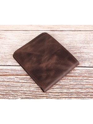 Gp Iguana Pier Deri Erkek Cüzdan Acı Kahve