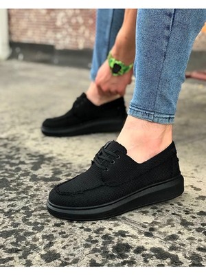 Ergün Collection Kömür Erkek Günlük Ayakkabı