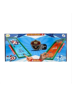 Mega Oyuncak 45191 Mega Curling ve Bowling -Mga