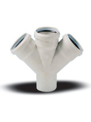 Ergün Collection Ege Yıldız 110X110X110 Pvc Çift Çatal 3,2 mm