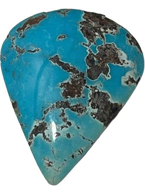 Hasyılmaz Doğal Iran Nişabur Firuze (Turkuaz) Taşı 21,4 Karat - 4,25 Gram T127