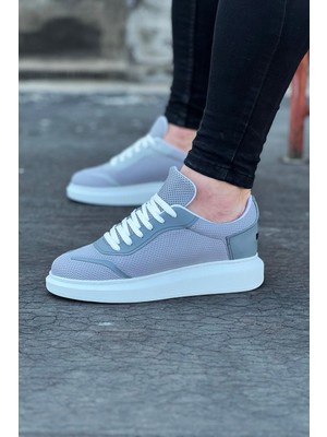 Ergün Collection Gri Triko Erkek Casual Ayakkabı