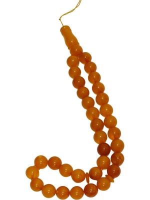 Hasyılmaz Doğal Kaya Damla Kehribar Tesbih 33LÜK 24,6 Gram K009