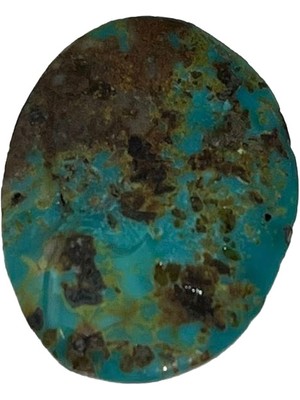 Hasyılmaz Doğal Iran Nişabur Firuze (Turkuaz) Taşı 12,5 Karat - 2,45 Gram T136