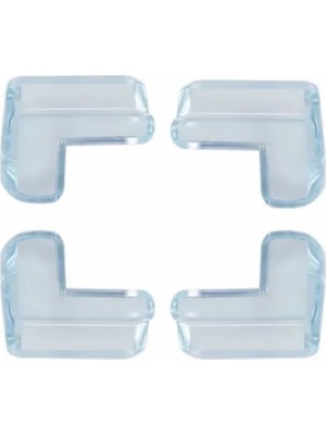 Akinco Çocuk Güvenlik Köşe Koruyucu 4 Lü Set Masa Sehpa Köşe Aparatı