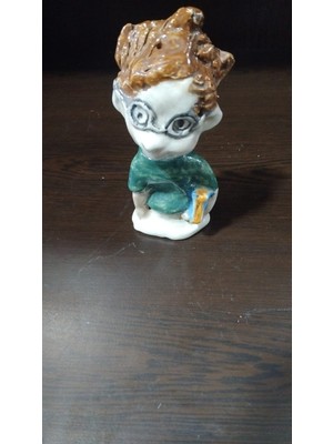 Es Dekor El Yapım Seramik Biblo 6X14CM 1 Adet