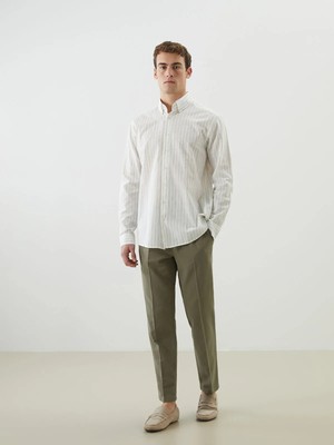 Lc Waikiki Yeni Sezon Standart Kalıp Keten Karışımlı Erkek Pantolon