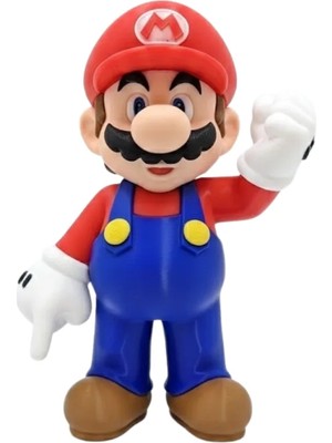 Cepx 3D Süper Mario Dekoratif Biblo Koleksiyonluk Oyun Karakteri Figürü
