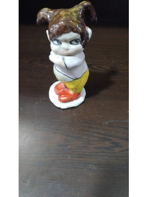 Es Dekor El Yapım Seramik Biblo 6X14CM 1 Adet