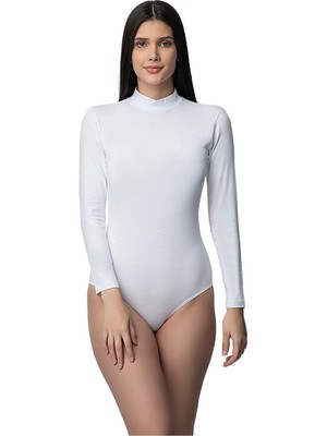 Bambidiba Kadın Pamuklu Likralı Diz Üstü Kısa Tayt Şort - Etek Içi Astar